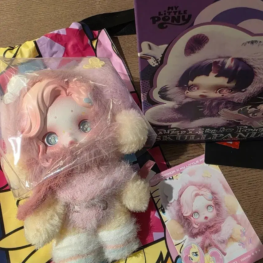 [BUNJANG] Pop Mart Skullpanda My Little Pony Fluttershy Figure / 팝마트 스컬판다 마이리틀포니 플루터샤이