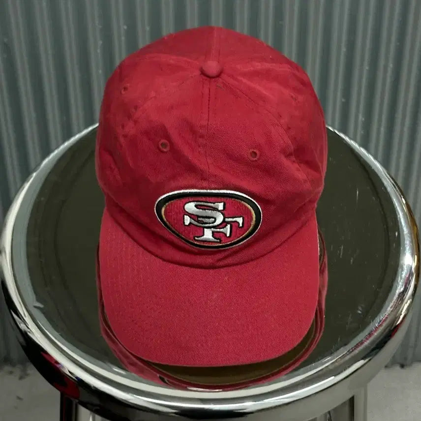 [BUNJANG] Reebok NFL San Francisco 49ers Red Baseball Cap / [FREE] 리복 NFL 샌프란시스코 포티나이너스 레드 볼캡 / 야구모자
