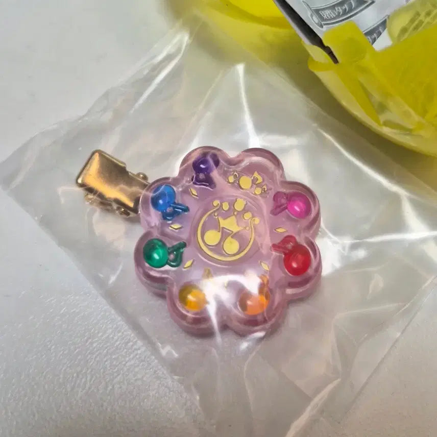 [BUNJANG] Ojamajo Doremi Clear Clip Collection Gacha Hairpin Rhythm Tap / 꼬마마법사 레미 클리어 클립 컬렉션 가챠 헤어핀 리듬탭