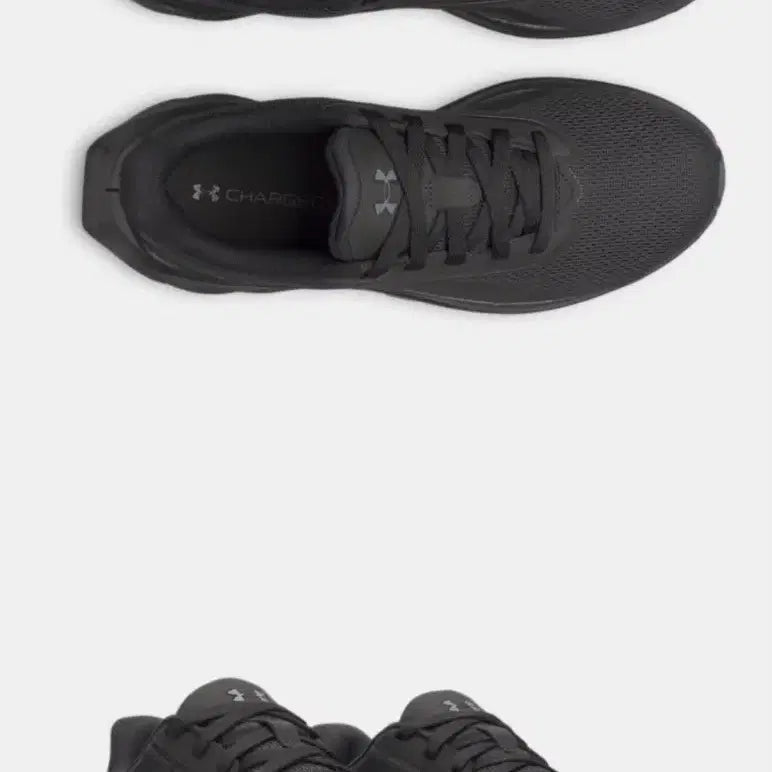 [BUNJANG] Under Armour UA Ascend Black Sneakers / 언더아머 UA Ascend 블랙 운동화 275