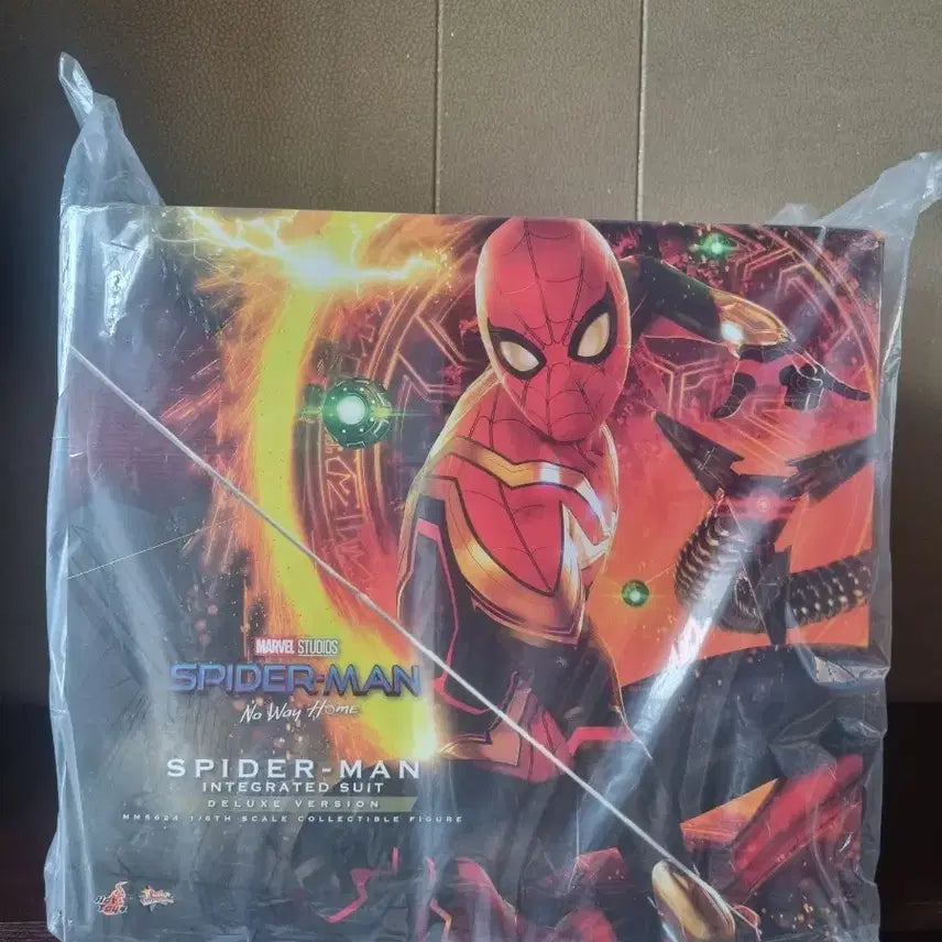 [BUNJANG] Hot Toys MMS624 Spider-Man: No Way Home Integrated Suit Deluxe Version Figure (Sealed) / [미개봉] 핫토이 MMS624 노웨이홈 스파이더맨 인테그레이티드 슈트 디럭스 버전