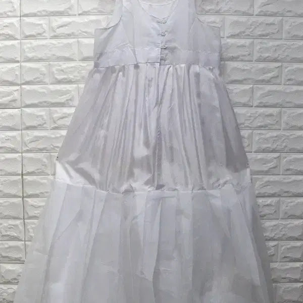 [BUNJANG] Korean Traditional Inner Skirt (In-gyeon) - Voluminous Style / 397 한복속치마 인견 볼륨속치마 여성 77 키165/창고갤러리