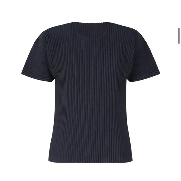 [BUNJANG] Homme Plissé Issey Miyake Black Short Sleeve T-shirt Size 4 / 옴므 플리세 4사이즈 블랙 반팔티