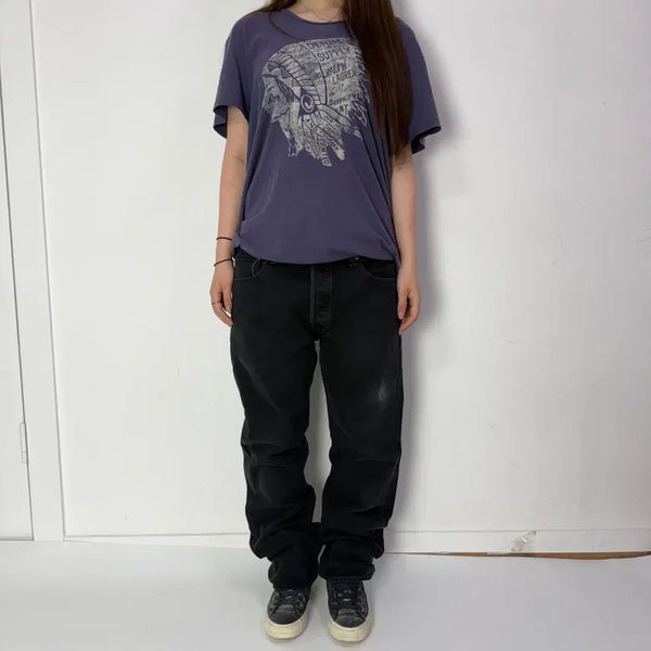 [BUNJANG] Levi's 501 Black Denim Pants / 리바이스 501 흑청 데님팬츠