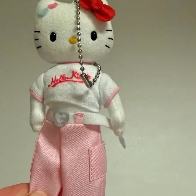 [BUNJANG] Hello Kitty 50th Anniversary Dress-Up Kitty Doll Keychain / 헬로키티 50주년 드레스업 키티 인형 키링