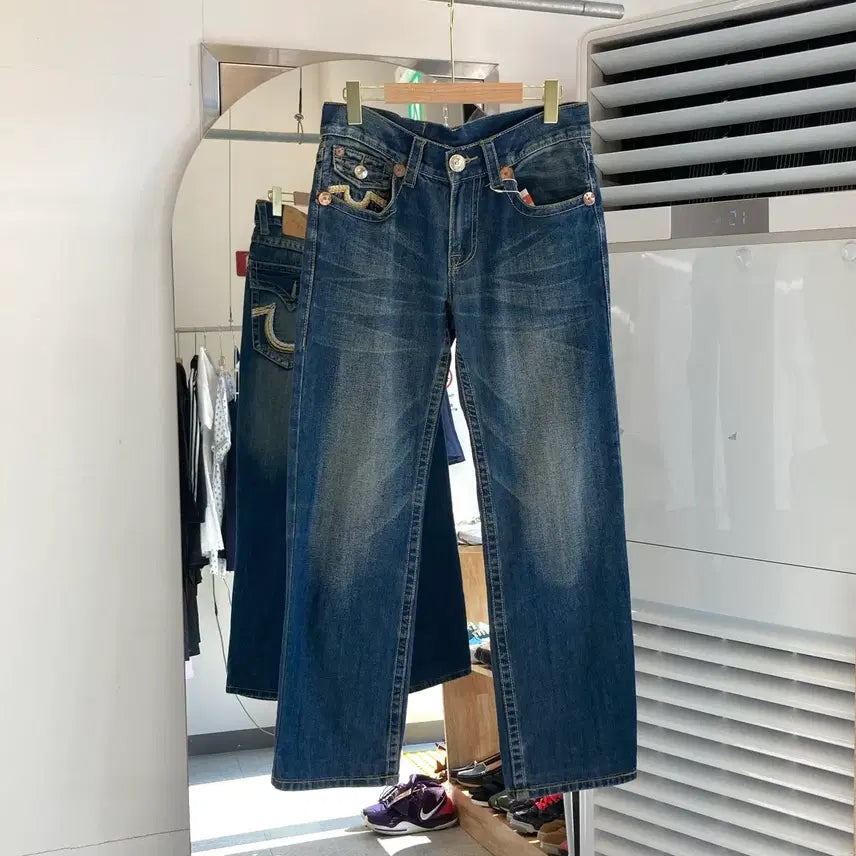 [BUNJANG] True Religion Straight Leg Jeans W30 / 트루릴리젼 일자청바지 W30 True Religian Jeans