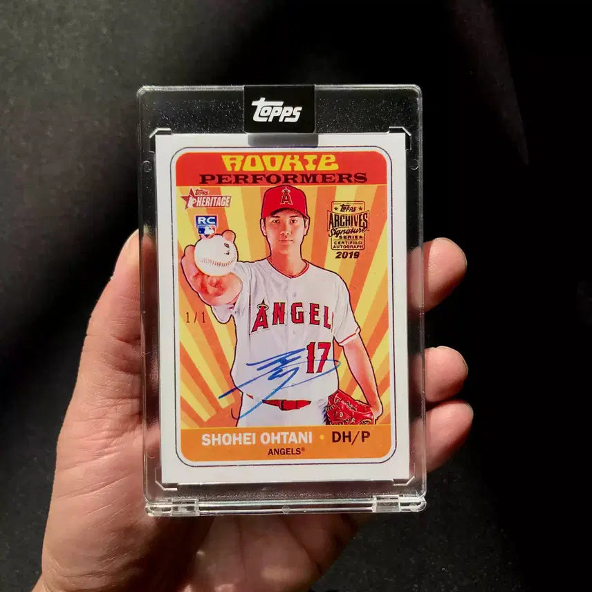 [BUNJANG] Shohei Ohtani Rookie RC Card - High-Quality Reprint / 수제 고품질 리프린팅 오타니 쇼헤이 루키 RC 카드