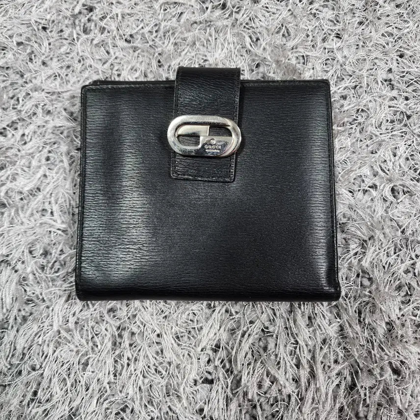 [BUNJANG] Gucci Leather Bifold Wallet / 구찌 레더 반지갑