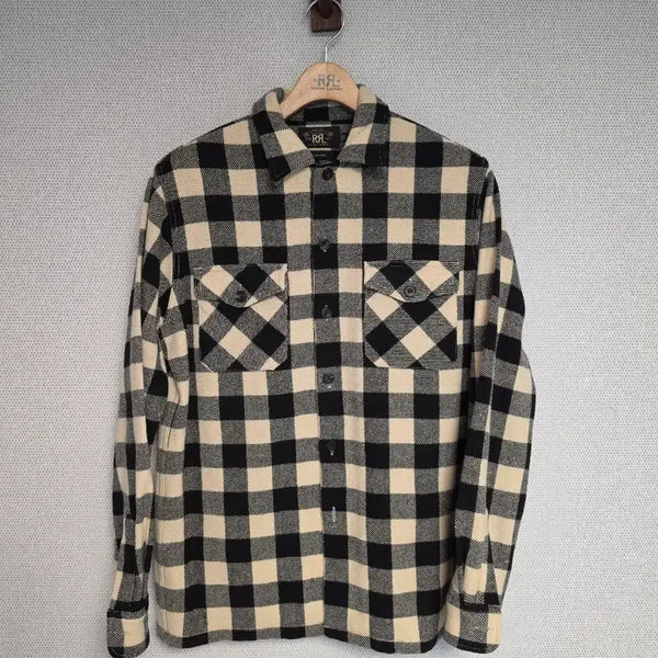 [BUNJANG] RRL Buffalo Check Shirt M / RRL 더블알엘 버팔로 체크 셔츠 M