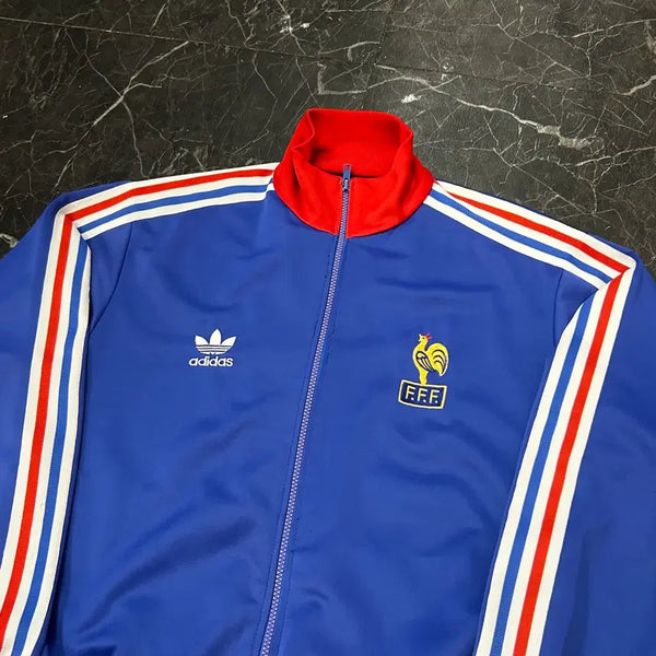 [BUNJANG] Adidas France Blue Track Top 95 / 95 아디다스 프랑스 블루 트랙탑