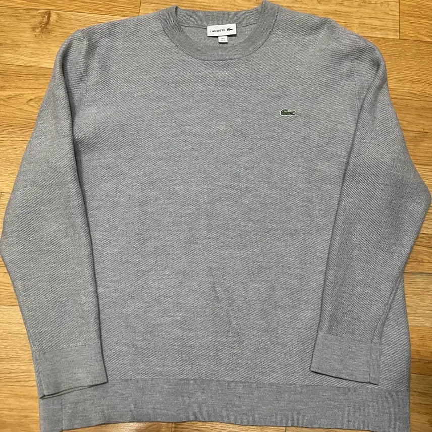[BUNJANG] Lacoste Round Neck Knit XL (105) / 라코스테 라운드 니트 XL사이즈 (105사이즈)