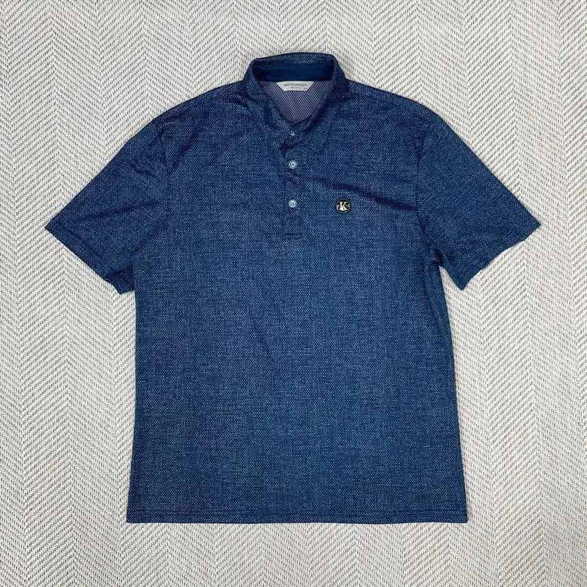 [BUNJANG] Kim Young Joo Sport Polo Shirt Navy Size 105 / 김영주 스포츠 카라티 105 네이비