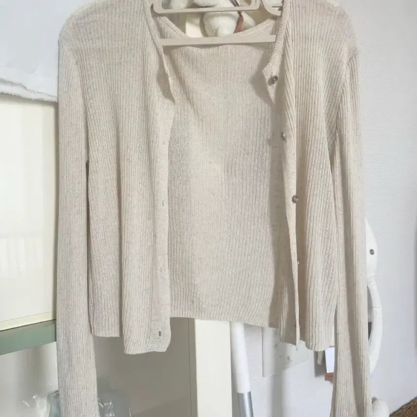 [BUNJANG] Ledery Oatmeal Cardigan / 레더리 오트밀가디건