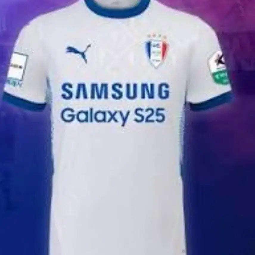 [BUNJANG] Puma Suwon Samsung 25th Season 30th Anniversary Away Jersey (Size L) / 푸마 수원삼성 25시즌 30주년 어웨이 유니폼