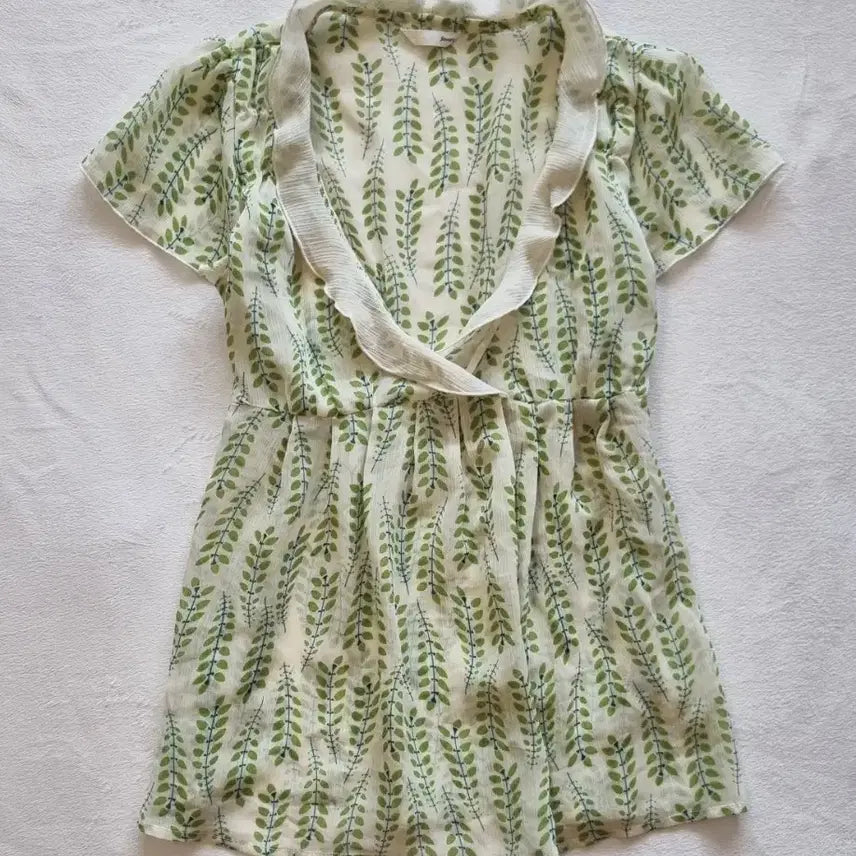 [BUNJANG] Vintage Mori Girl Oriental Top / 빈티지 모리걸 오리엔탈 탑