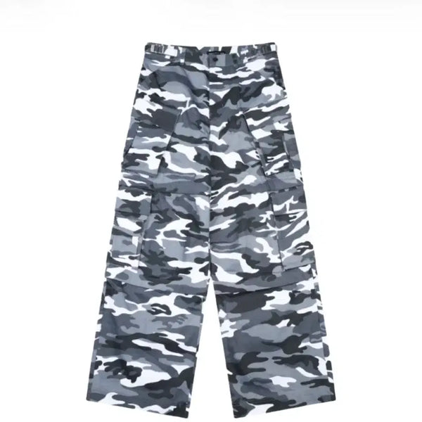 [BUNJANG] Project G/R Oversized Convertible Cargo Pants City Camo / [프로젝트 G/R]오버사이즈 컨버터블 카고 팬츠 시티 카모_2