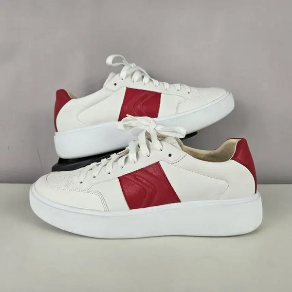 [BUNJANG] GEOX RESPIRA Men's Leather Sneakers Shoes UK9 (280-285mm) / 제옥스 남성 RESPIRA 가죽 스니커즈 운동화 신발 UK9 (280~285)