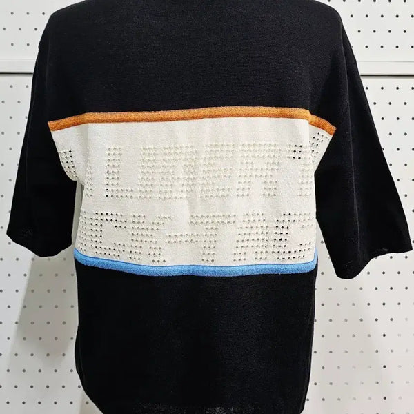 [BUNJANG] System (Hansem) Short Sleeve Knit Sweater / 한섬 시스템 반팔니트 스웨터 여름 니트티