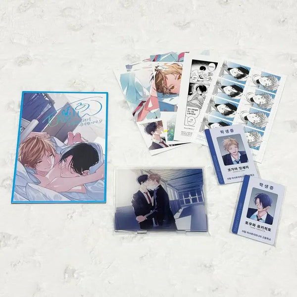 [BUNJANG] MomoSe An Acrylic Standees and Photocards Bundle Set / (일괄 가격) 푸른 봄은 사랑을 주고 받고 모모세 안 아크릴 특전