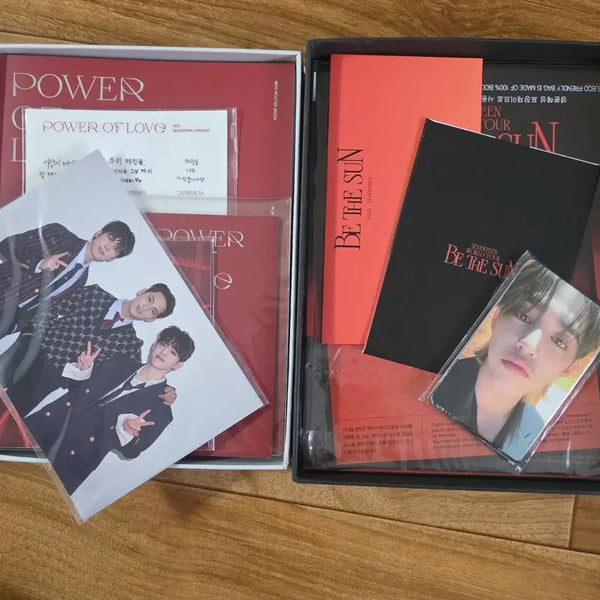 [BUNJANG] SEVENTEEN Power of Love & Be The Sun Digital Code (DVD) Bundle Set / 세븐틴 파워오브럽&비더썬 디지털코드(디비디) 양도