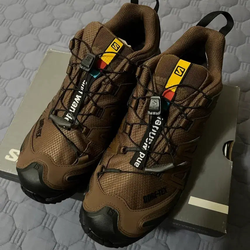 [BUNJANG] Salomon x and wander XA PRO 3D GORE-TEX Brown / (260) 살로몬 x 앤드 원더 XA 프로 3D 고어텍스 브라운