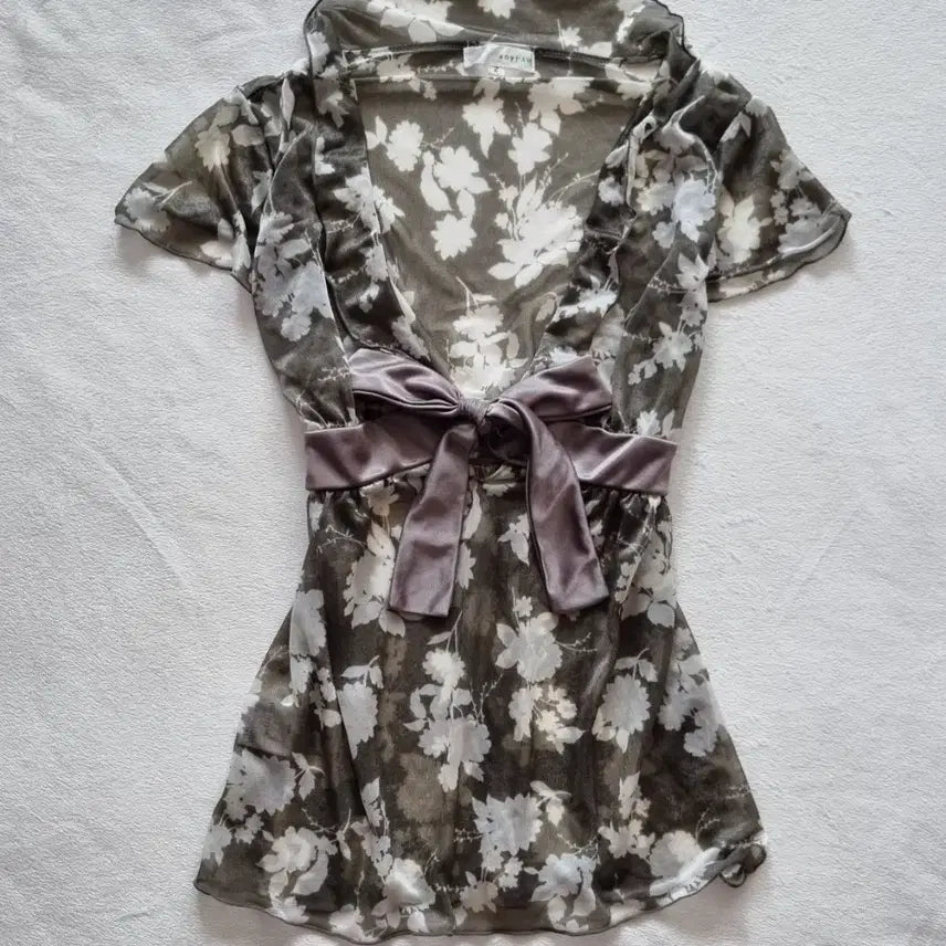 [BUNJANG] Vintage Mori Girl Oriental Top / 빈티지 모리걸 페어리 오리엔탈 탑
