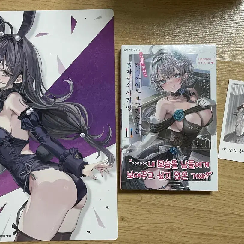 [BUNJANG] Roshidere Light Novel Vol. 11 (First Edition, Sealed) with Bonus Visual Board / 11권 비주얼보드+소설 가끔씩 툭하고 러시아어로 부끄러워하는 옆자리의 아랴 양  로시데레