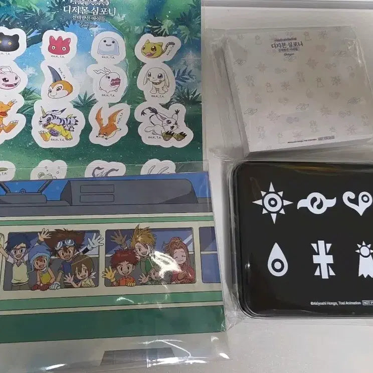 [BUNJANG] Digimon Symphony Rewards Merchandise Bundle Set (Sealed) / 디지몬 심포니 보상 굿즈