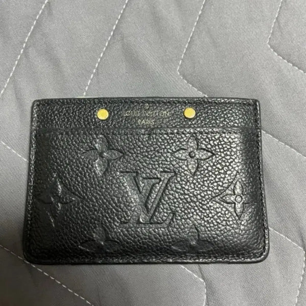 [BUNJANG] Louis Vuitton Empreinte Monogram Card Holder Black / [s급 네고가능]루이비통 앙프렝뜨 카드지갑