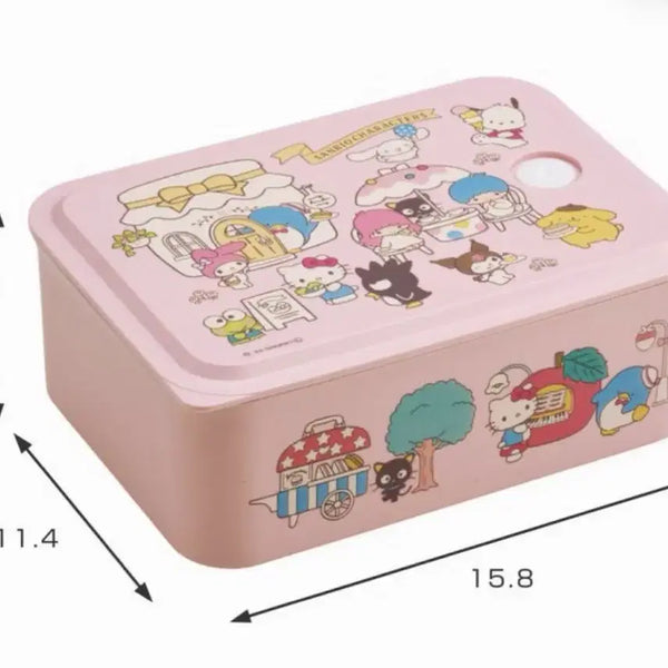 [BUNJANG] Skater Sanrio Characters Billies Lunch Box / 일본 정품 스케이터 산리오 캐릭터즈 빌리즈 런치 박스