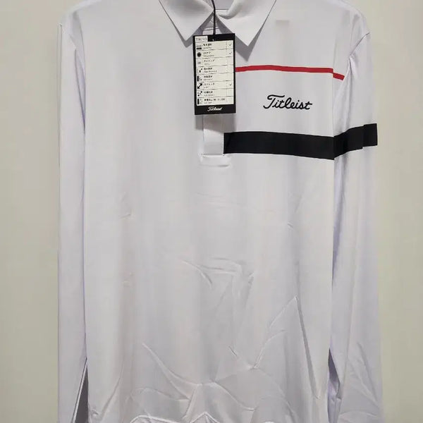[BUNJANG] Titleist Summer Long Sleeve Shirt White Size 100 / 타이틀리스트 여름긴팔 (새상품)