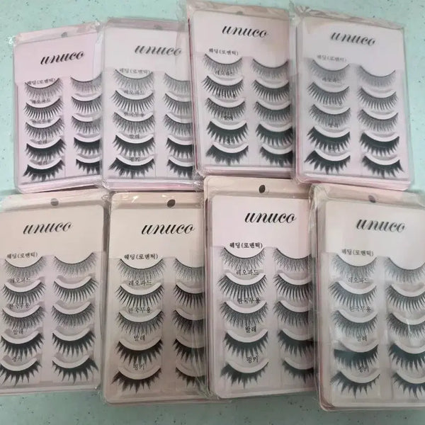[BUNJANG] Yunukko Makeup National Certification Pattern Eyelashes / 유누꼬 메이크업국가자격증 패턴속눈썹