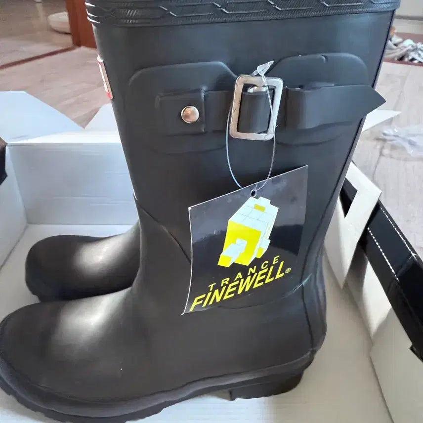 [BUNJANG] Rain Boots SS Buckle Detail / 레인부츠 사이즈 SS