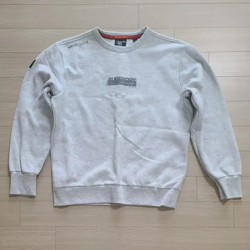 [BUNJANG] Superdry Men's Sweatshirt Melange Grey / 영국 브랜드 슈퍼드라이 맨투맨 스웻셔츠 100 103 105