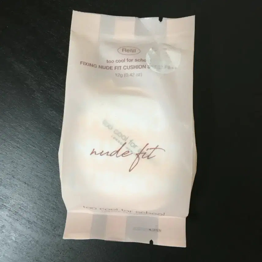 [BUNJANG] Too Cool For School Fixing Nude Fit Cushion Refill SPF 50+ PA++++ 02 Warm Ivory / 투쿨포스쿨 픽싱 누드 핏 쿠션 02 웜 아이보리
