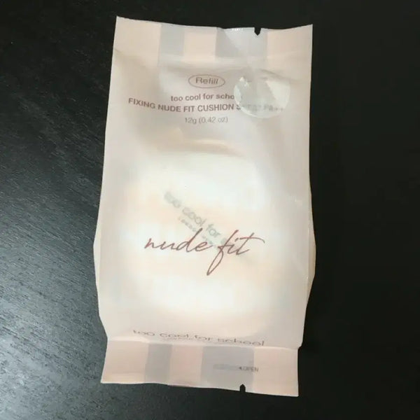 [BUNJANG] Too Cool For School Fixing Nude Fit Cushion Refill SPF 50+ PA++++ 02 Warm Ivory / 투쿨포스쿨 픽싱 누드 핏 쿠션 02 웜 아이보리