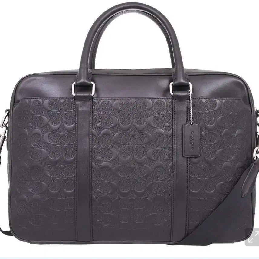 [BUNJANG] Coach Men's Leather Slim Briefcase F72230 / 코치 남성 가죽 서류가방(새상품)