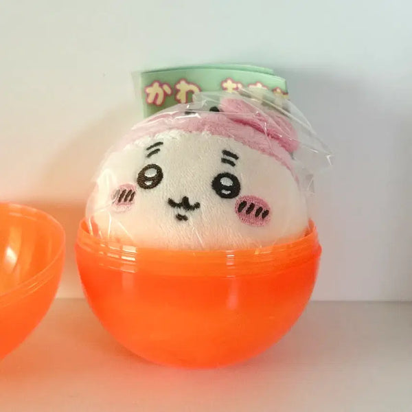 [BUNJANG] Chiikawa Osawari Ngare Gacha Vol. 2 Crab / 치이카와 먼작귀 오스와리 앉은가챠 2탄 카니