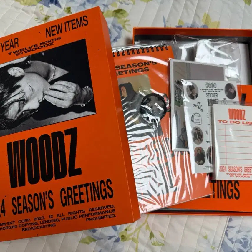 [BUNJANG] WOODZ 2024 Season's Greetings Full Box / 우즈 woodz 2024 시즌그리팅 풀박