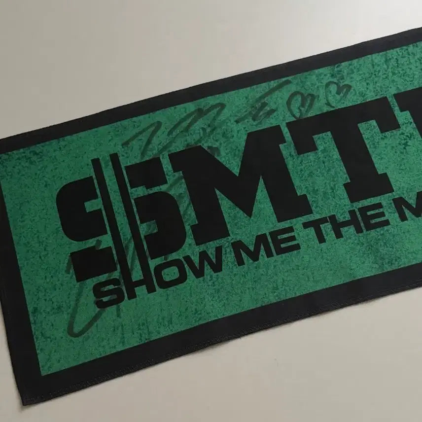 [BUNJANG] Loco & Gray Signed Slogan Show Me The Money / 로꼬 그레이 싸인 슬로건 쇼미더머니