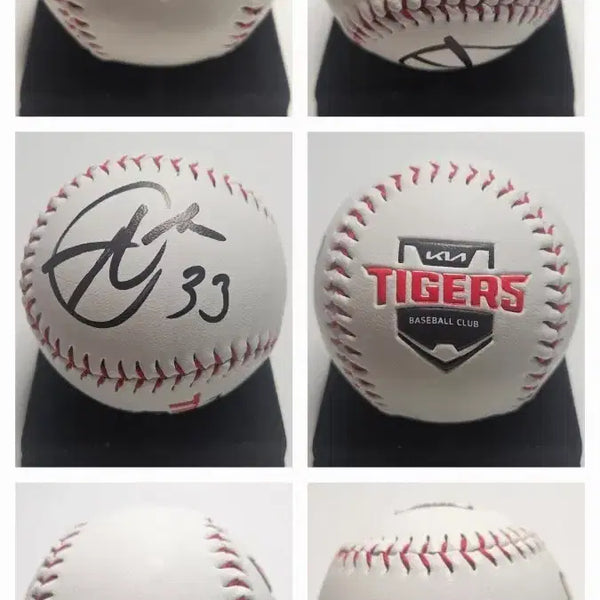 [BUNJANG] Kia Tigers Oller Autographed Logo Ball / 기아타이거즈 올러 로고볼 싸인볼 사인볼