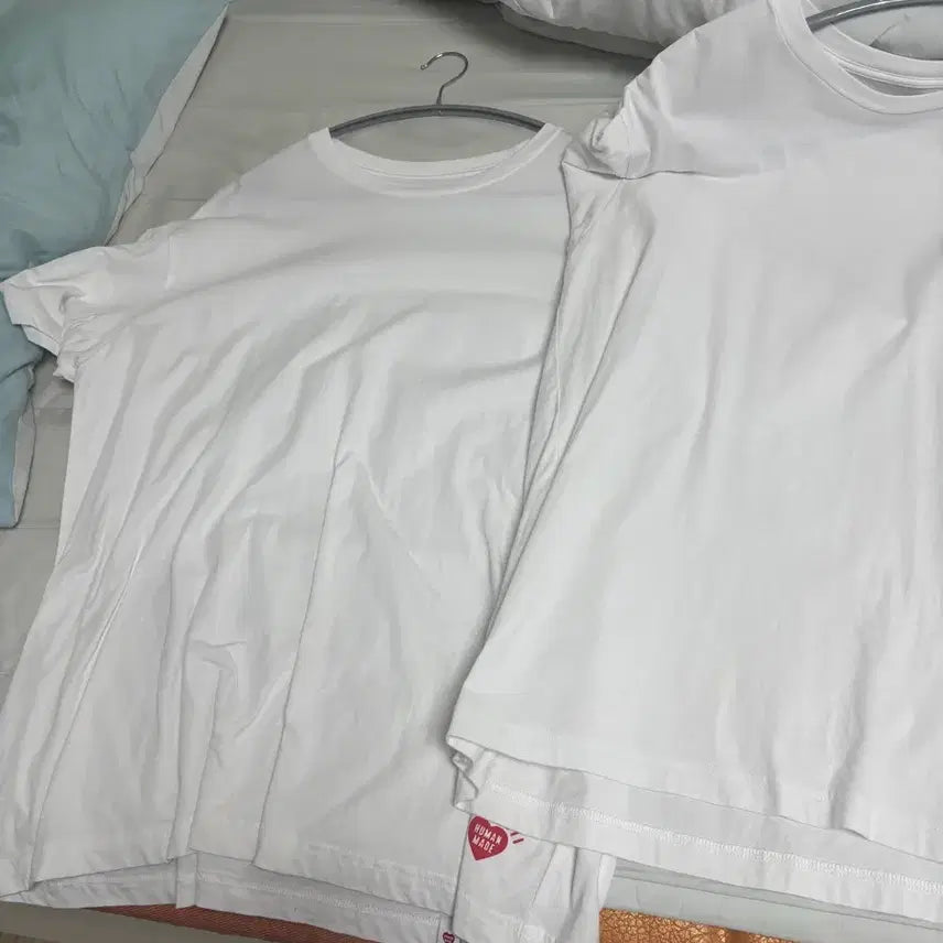 [BUNJANG] Human Made Short Sleeve T-Shirt White / 휴먼메이드 반팔티 화이트