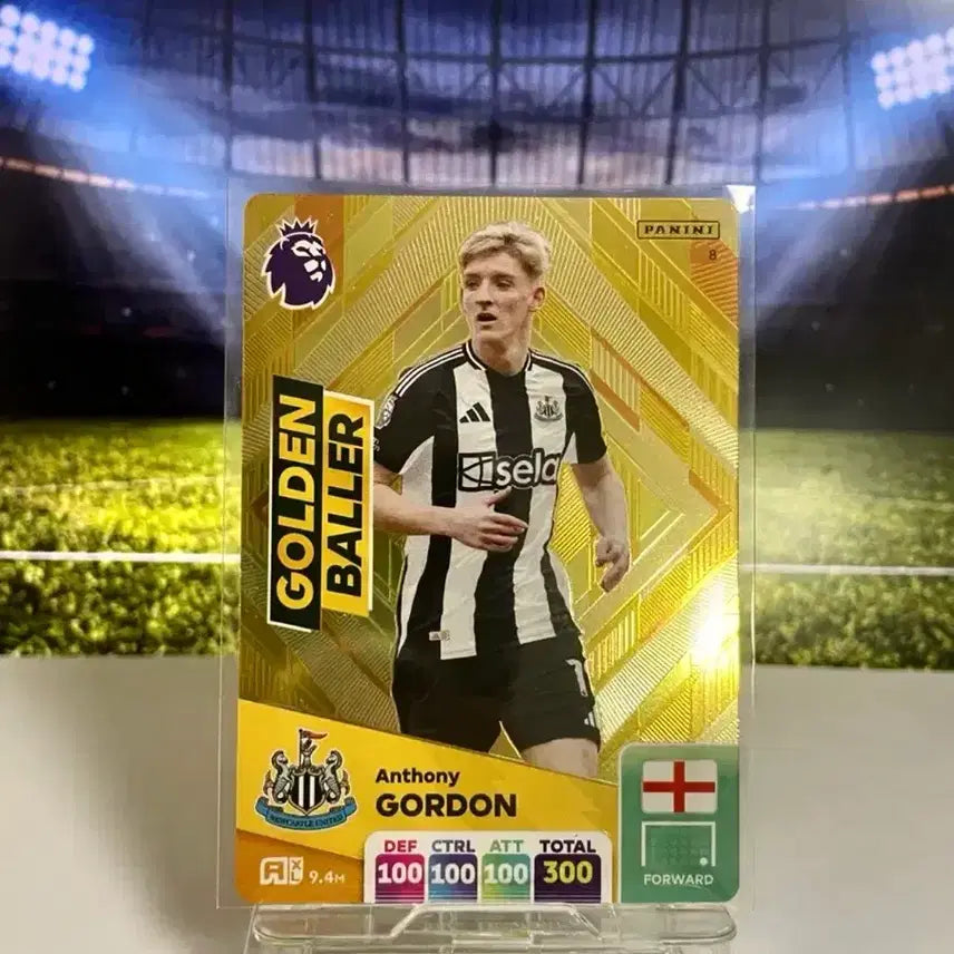 [BUNJANG] Newcastle Anthony Gordon Golden Baller Collection Panini Football Cards (29 Cards) / 29장 뉴캐슬 팀 세트 앤서니 고든 골든볼러 컬렉션 파니니 축구카드