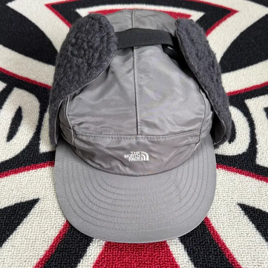 [BUNJANG] The North Face Purple Label Wool Boa Fleece Frontier Cap Gore-Tex Gray Black / 더 노스 페이스 퍼플 라벨 울 보아 플리스 프론티어 캡 고어텍스 그레이 블랙
