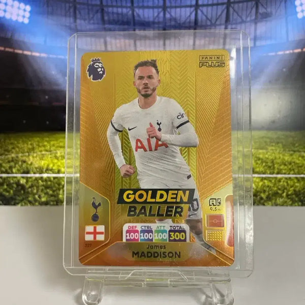 [BUNJANG] James Maddison Tottenham Hotspur Golden Baller Panini Football Card / 토트넘 제임스 메디슨 골든볼러 파니니 축구카드