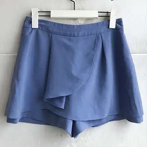 [BUNJANG] ON & ON Blue Polyester Skirt Shorts / 온앤온 정품 - 55/새거수준