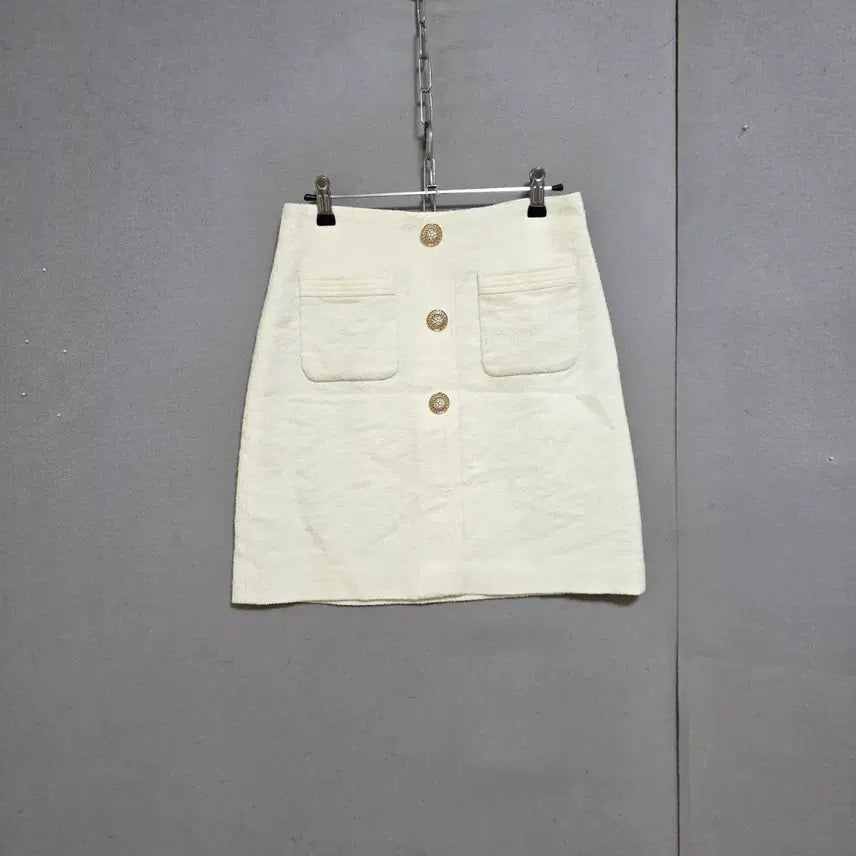 [BUNJANG] DUEL Women's Mini Skirt Size 55 / 듀엘 여성스런 미니 스커트 55  n7611