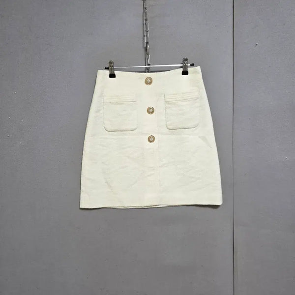 [BUNJANG] DUEL Women's Mini Skirt Size 55 / 듀엘 여성스런 미니 스커트 55  n7611