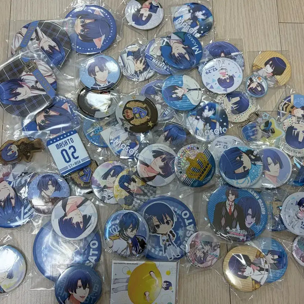 [BUNJANG] UtaPri Masato Character Can Badge Bundle / 우타프리 마사토 캔뱃지