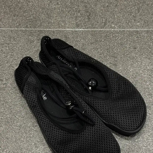 [BUNJANG] Archive Appke Mesh Flat Shoes (Black) / [아카이브앱크]매쉬 플랫 슈즈(블랙)